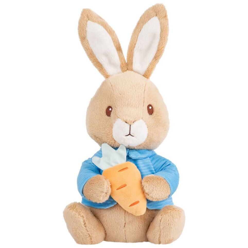 Peter Rabbit - Holding Carrot Soft Toy Plush - Jasnor – Toys and Hobbys ...