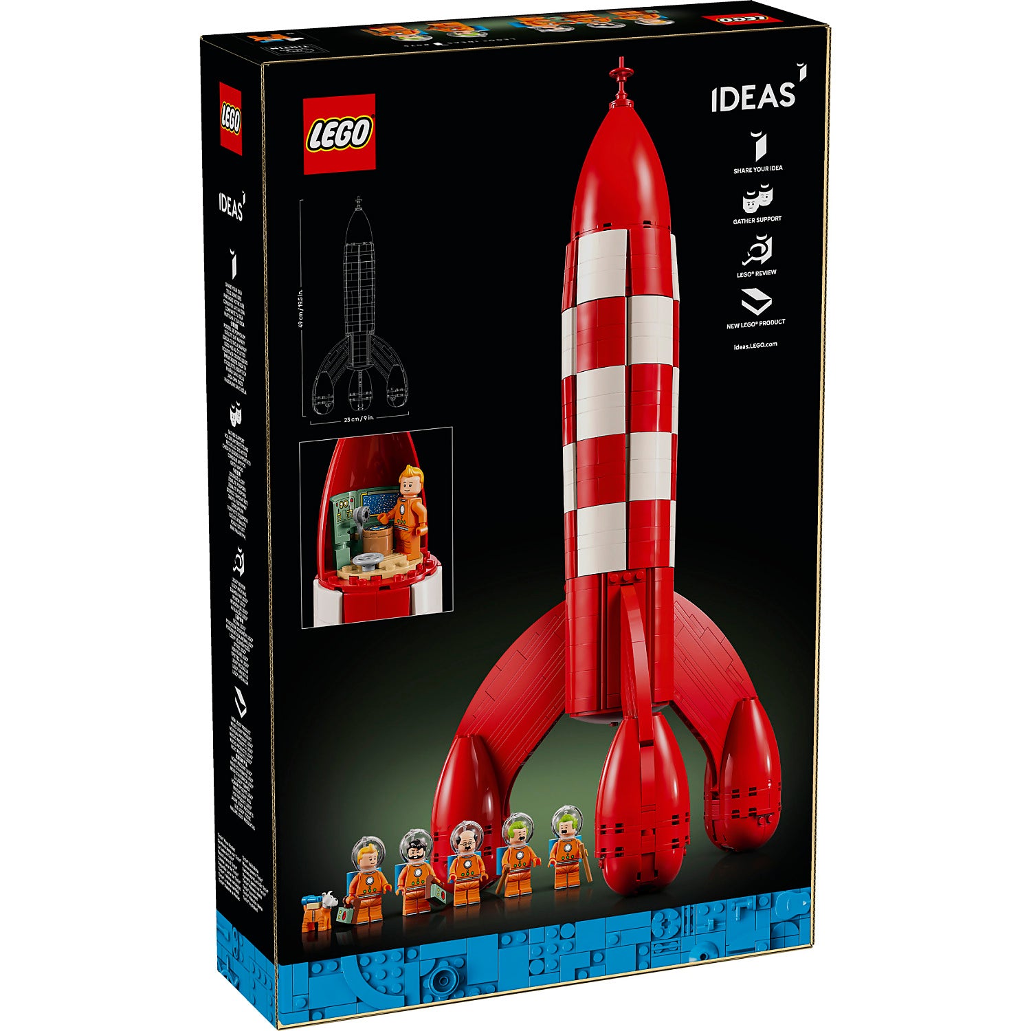 LEGO 21367 Tintin Moon Rocket - IDEAS