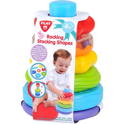 Playgo Toys Ent. Ltd  -  Rocking Stacking Shapes