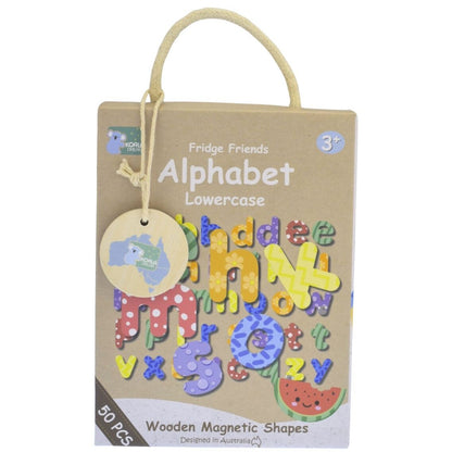 Koala Dream - Fridge Friends Alphabet Lowercase Wooden Magnetic Alphabet Lowercase 50pcs