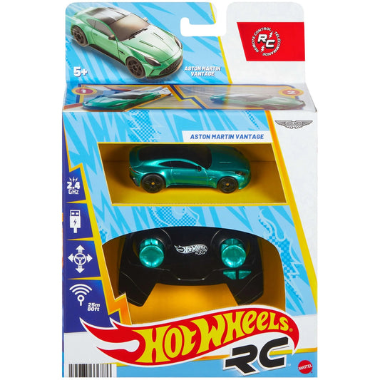 Hot Wheels - RC 1:64 Aston Martin Vantage Vehicle 2.4GHz