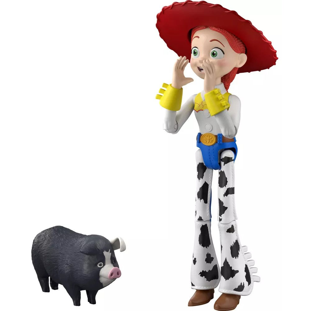 Disney -  And Pixar - Toy Story 5 Critter Talk Jessie 12 Inch Action Figure Toy & JD Pig - Mattel
