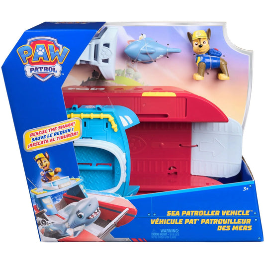 Paw Patrol - Sea Patroller Vehicle with Chase Figure