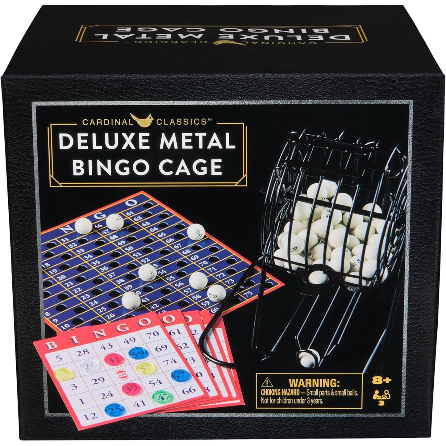 Cardinal Classics - Deluxe Metal Bingo Cage Game