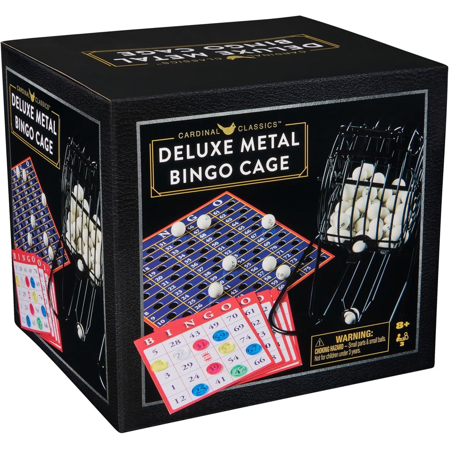 Cardinal Classics - Deluxe Metal Bingo Cage Game