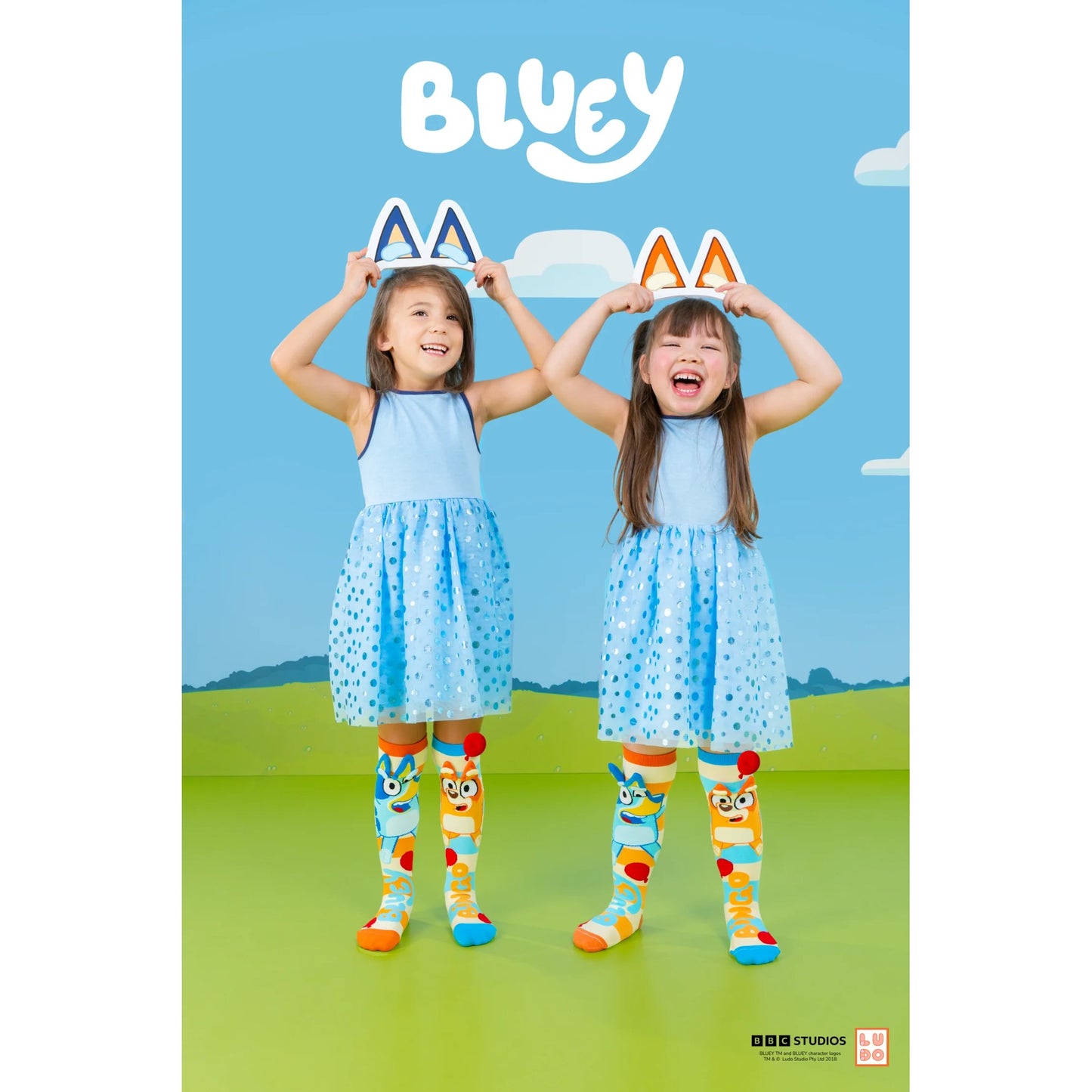 Madmia - Bluey Socks Kids & Adults Age 6y+