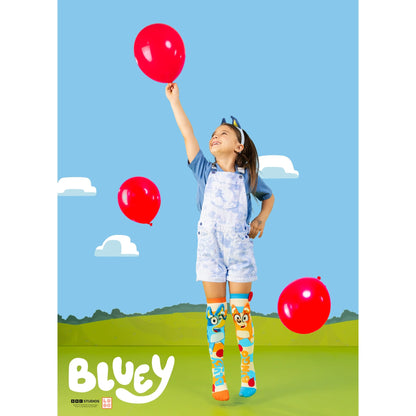 Madmia - Bluey Socks Toddler Age 3-5y