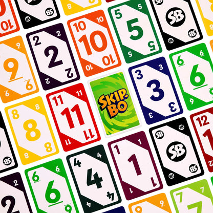 Mattel -  Games - Skip-Bo Card Game