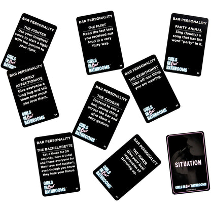 Mattel -  Games - Girls in Bar Bathrooms Card Game