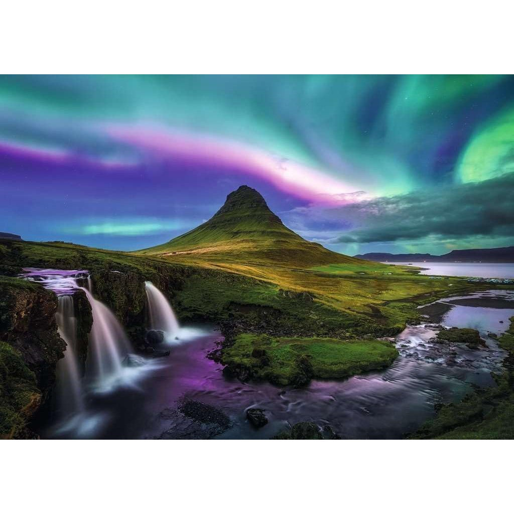 Ravensburger - Aurora Over Kirkjufell Jigsaw Puzzle 1000 Pieces