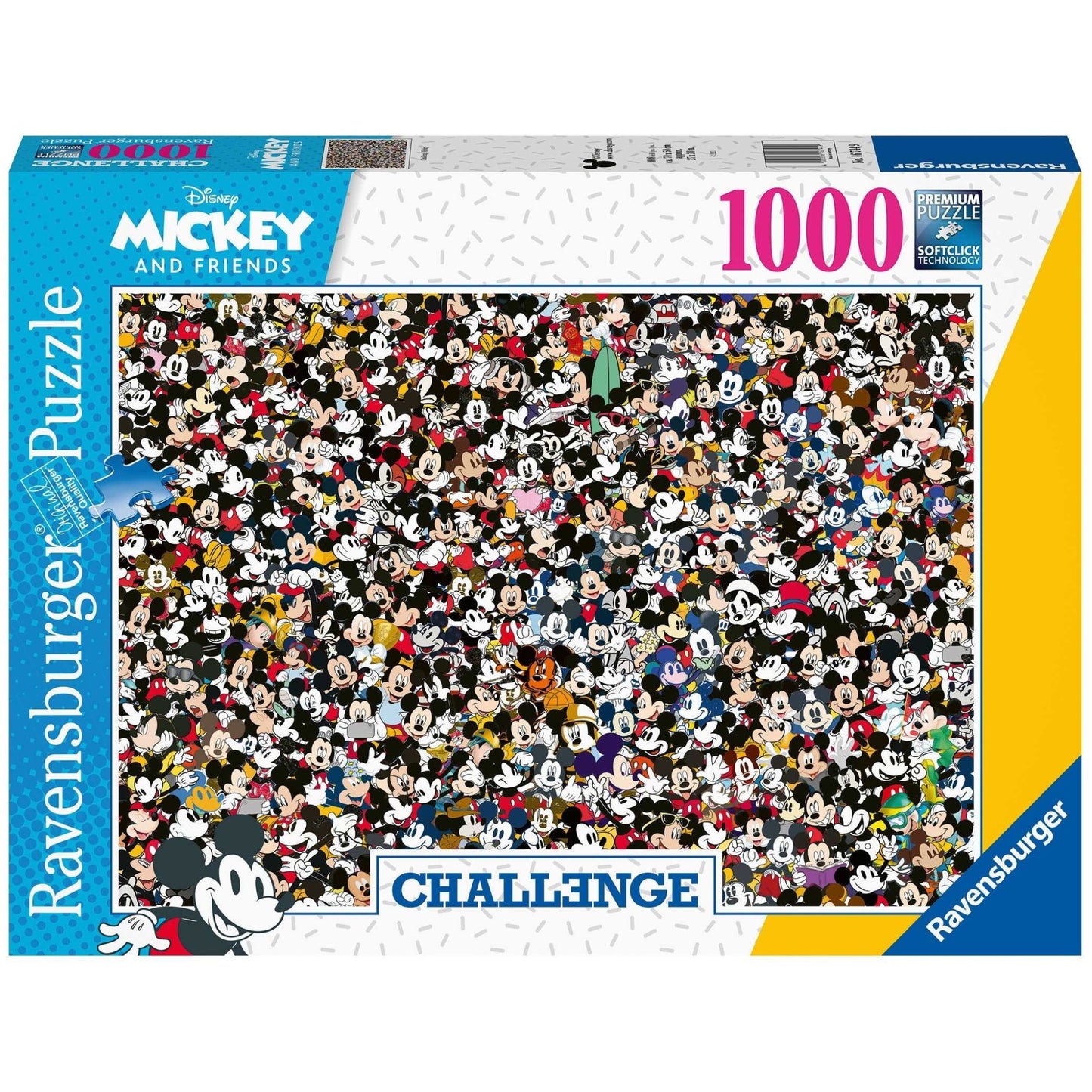 Ravensburger - Disney Mickey Challenge Jigsaw Puzzle 1000 Pieces