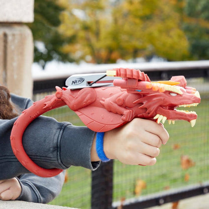 Nerf -  Dungeons & Dragons Themberchaud Nerf Blaster 6 Nerf Elite Darts