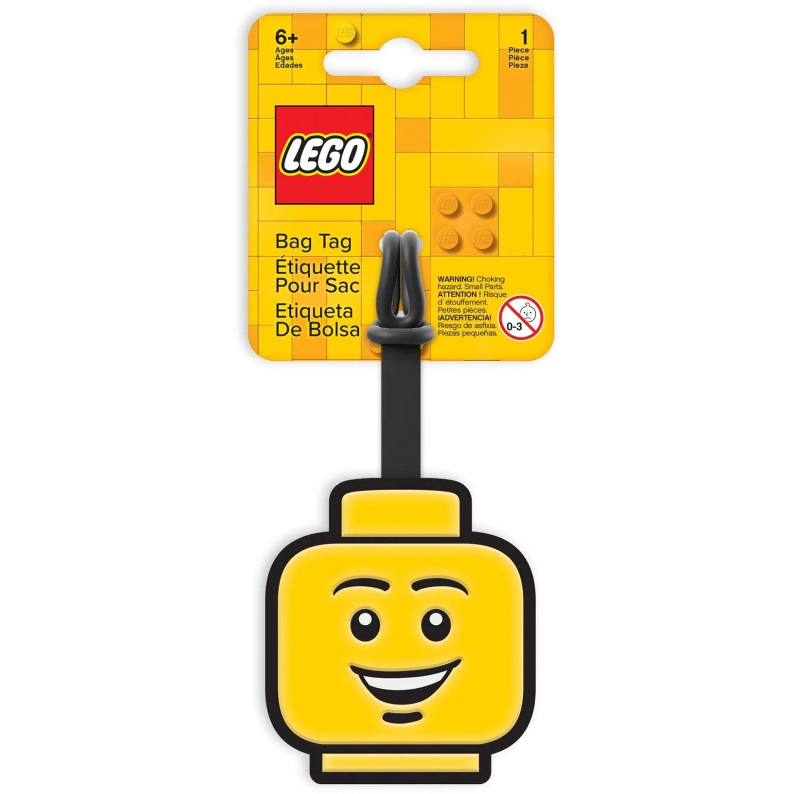 LEGO - Luggage Bag Tag Head Boy