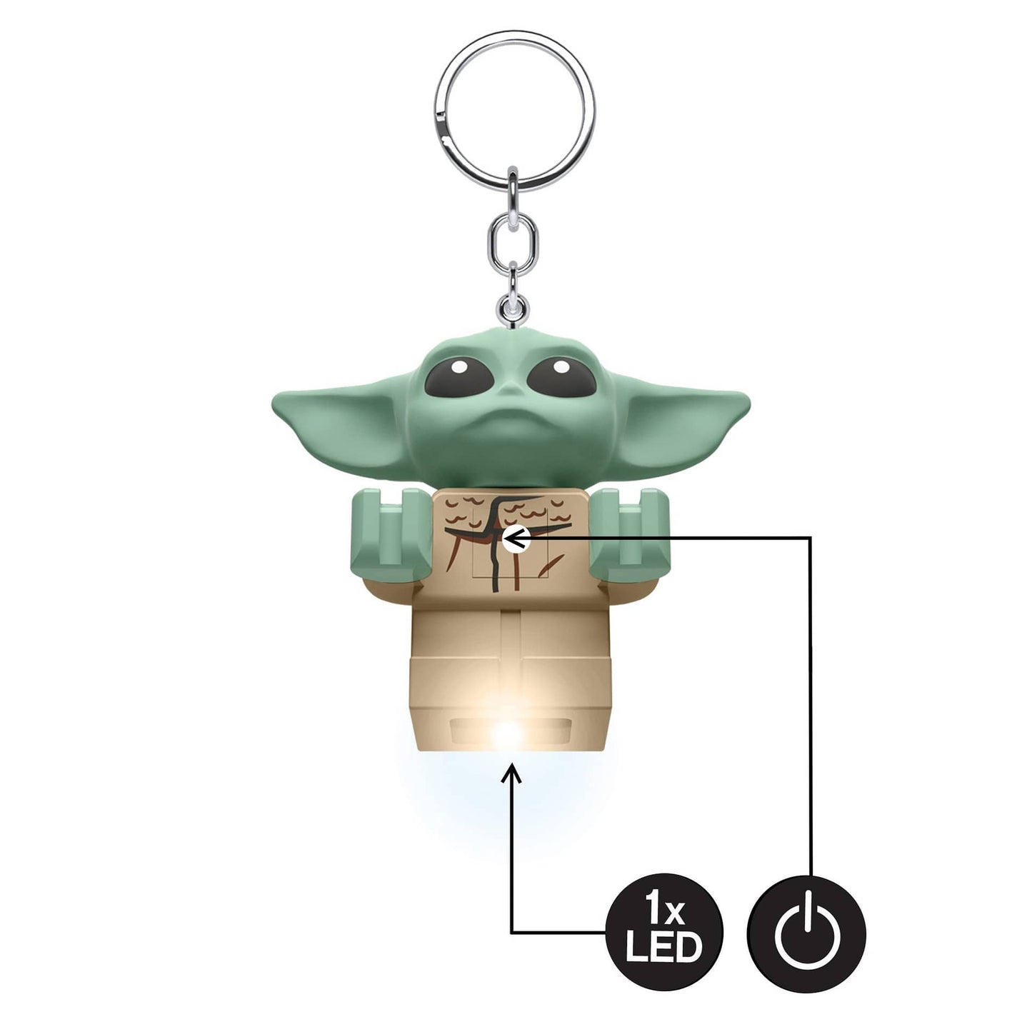 LEGO The Child Grogu  LED KEY LIGHT