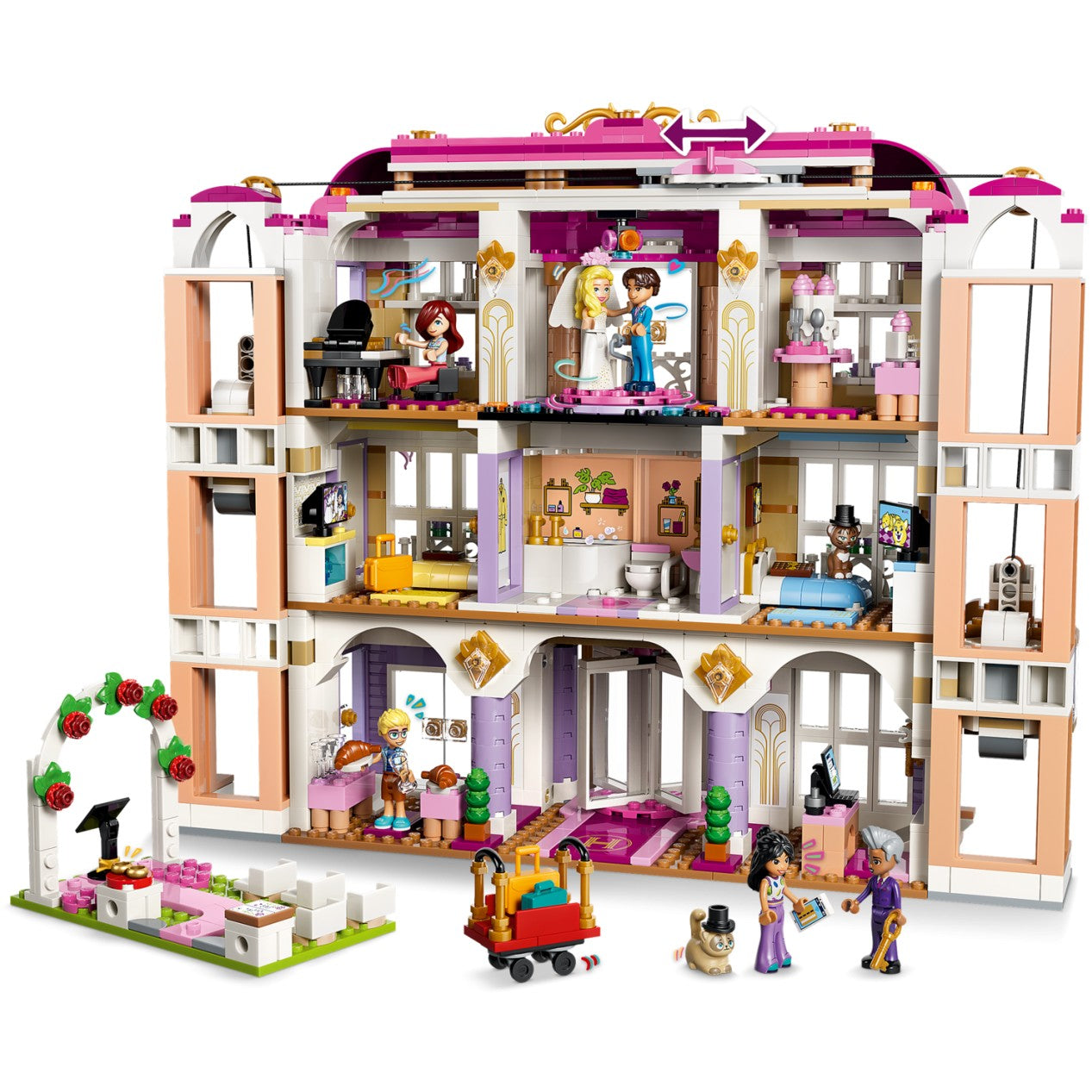 LEGO 42704 Heartlake City Grand Hotel - Friends