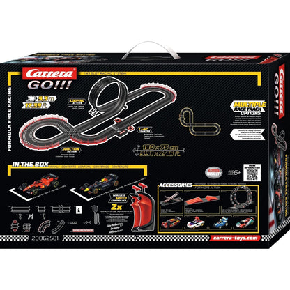 Carrera -  GO 1:43 - Formula Free Racing (Wireless) - Slot Car Set