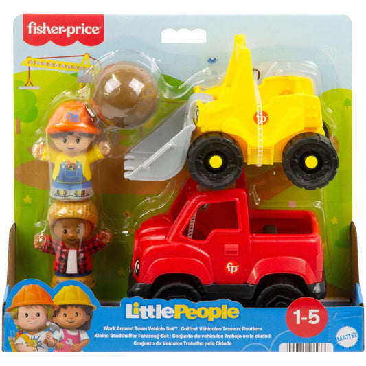 Fisher-Price - Little People Work Around Town Vehicle Set - Mattel