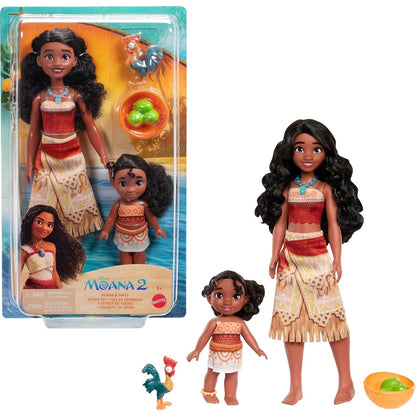 Disney Moana 2 - Moana & Simea Sister Set - Mattel