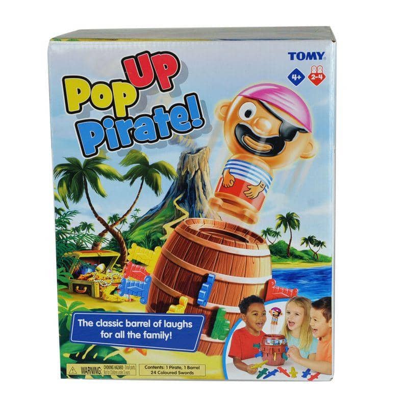 TOMY - Pop Up Pirate Game