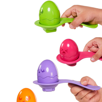 TOMY - Hide And Squeak Egg And Spoon Set