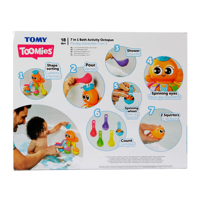 TOMY - 7 In 1 Bath Activity Octopus Playset