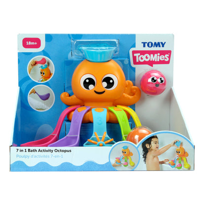 TOMY - 7 In 1 Bath Activity Octopus Playset
