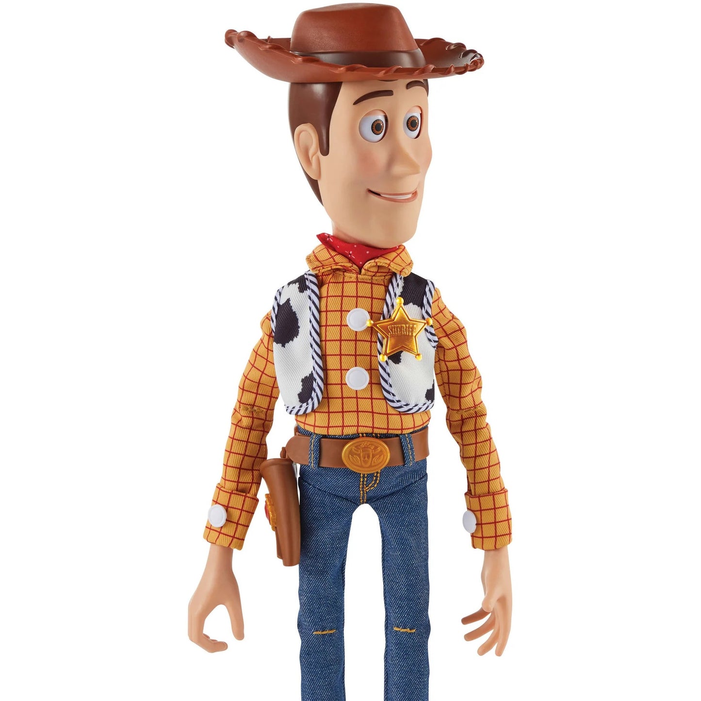 Disney -  Pixar - Toy Story 5 Ultimate Action Woody 16-Inch Figure - Mattel