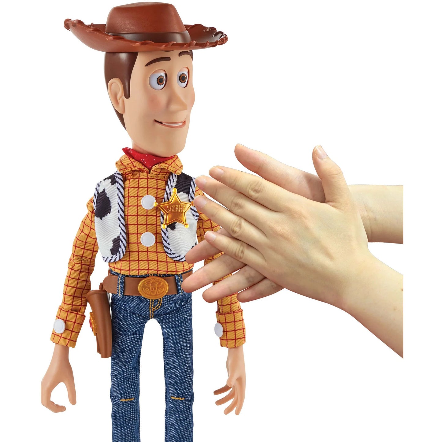 Disney -  Pixar - Toy Story 5 Ultimate Action Woody 16-Inch Figure - Mattel
