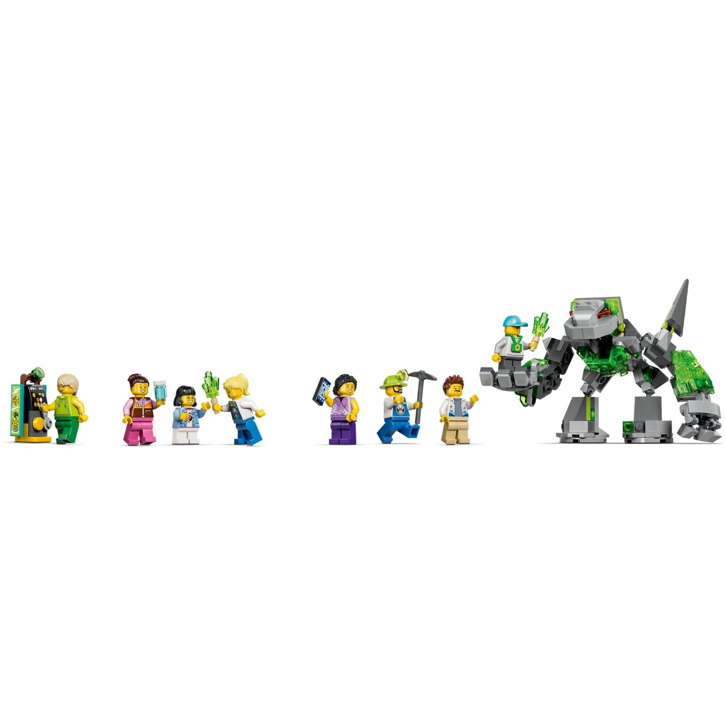 LEGO 60501 Lava Land Roller Coaster Park - City