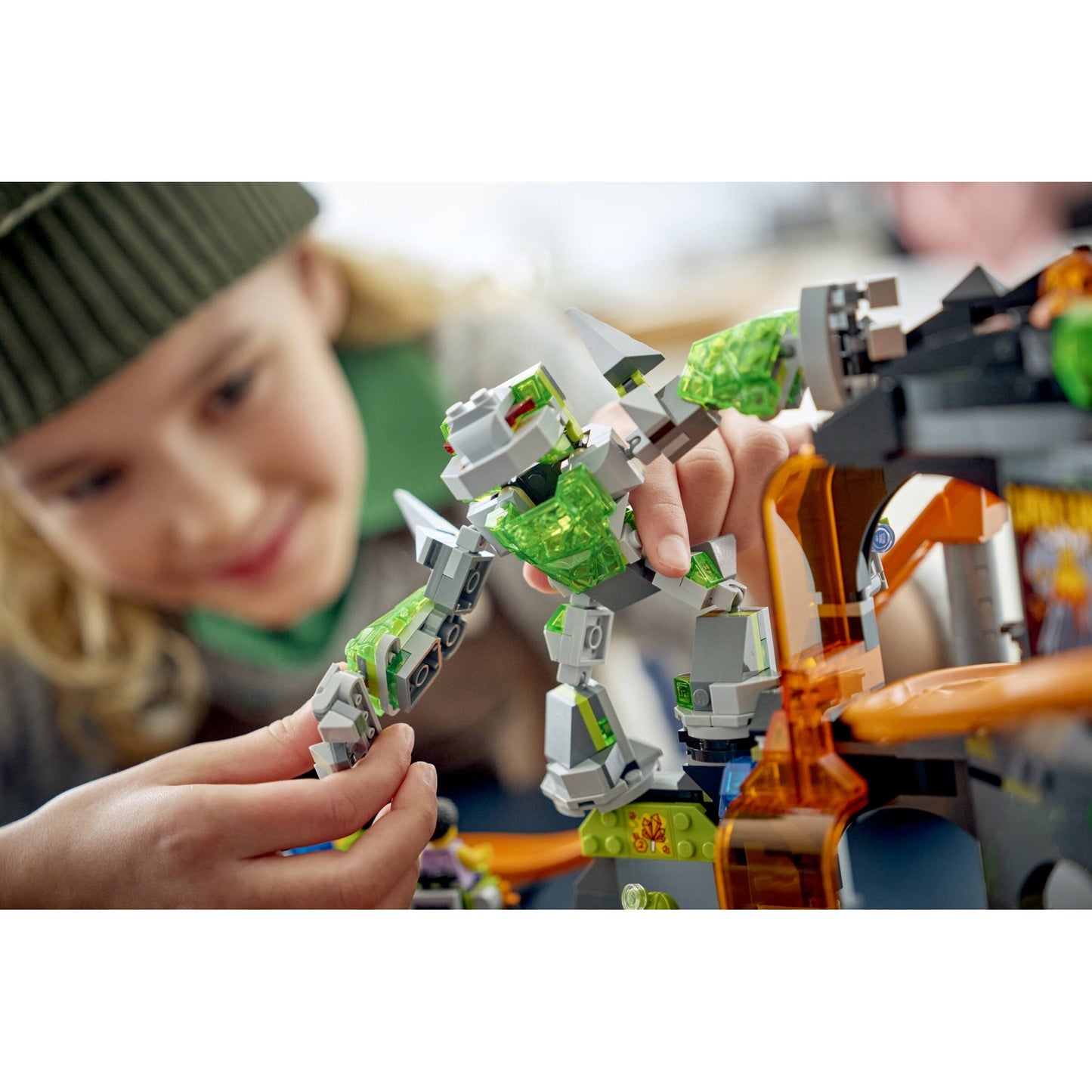 LEGO 60501 Lava Land Roller Coaster Park - City