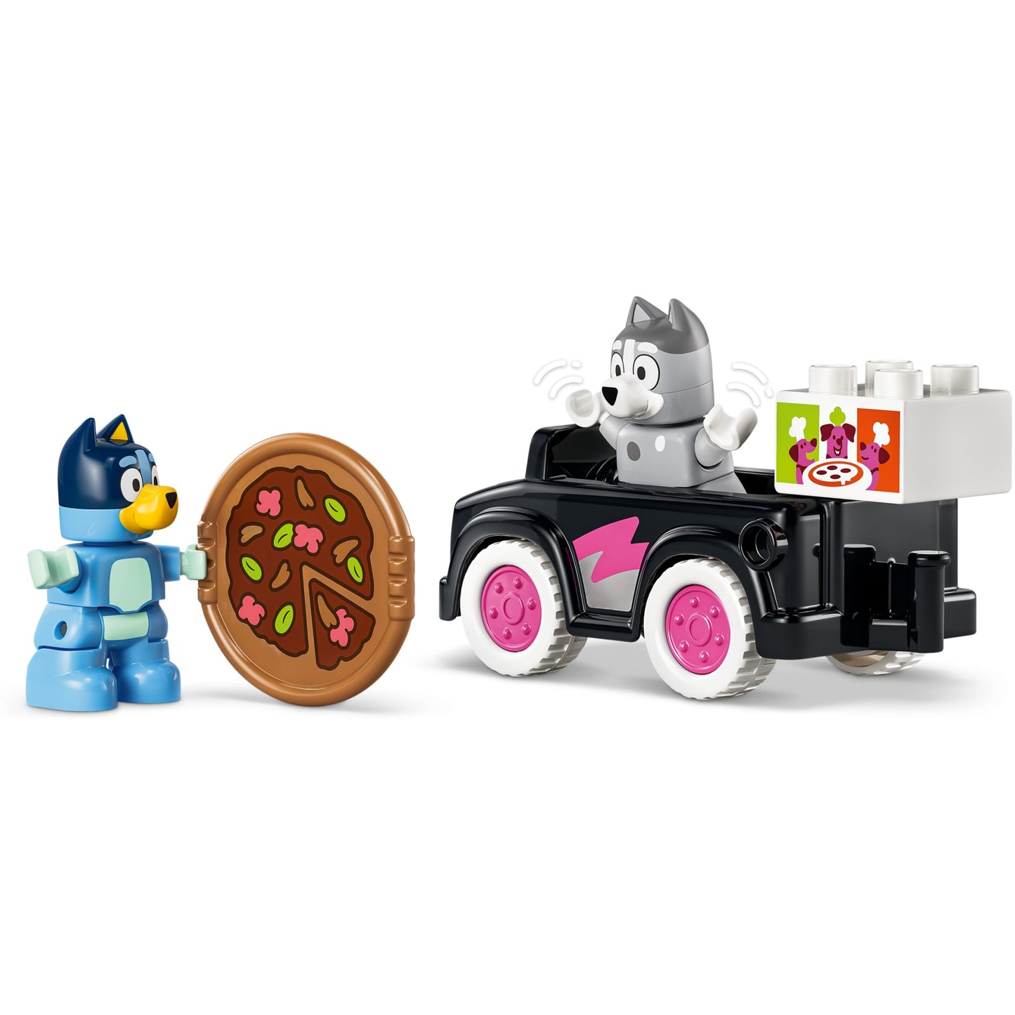 LEGO 10469 Pizza Girls with Muffin and Bluey - Duplo