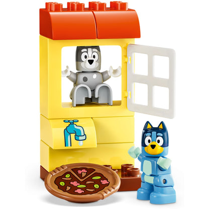 LEGO 10469 Pizza Girls with Muffin and Bluey - Duplo