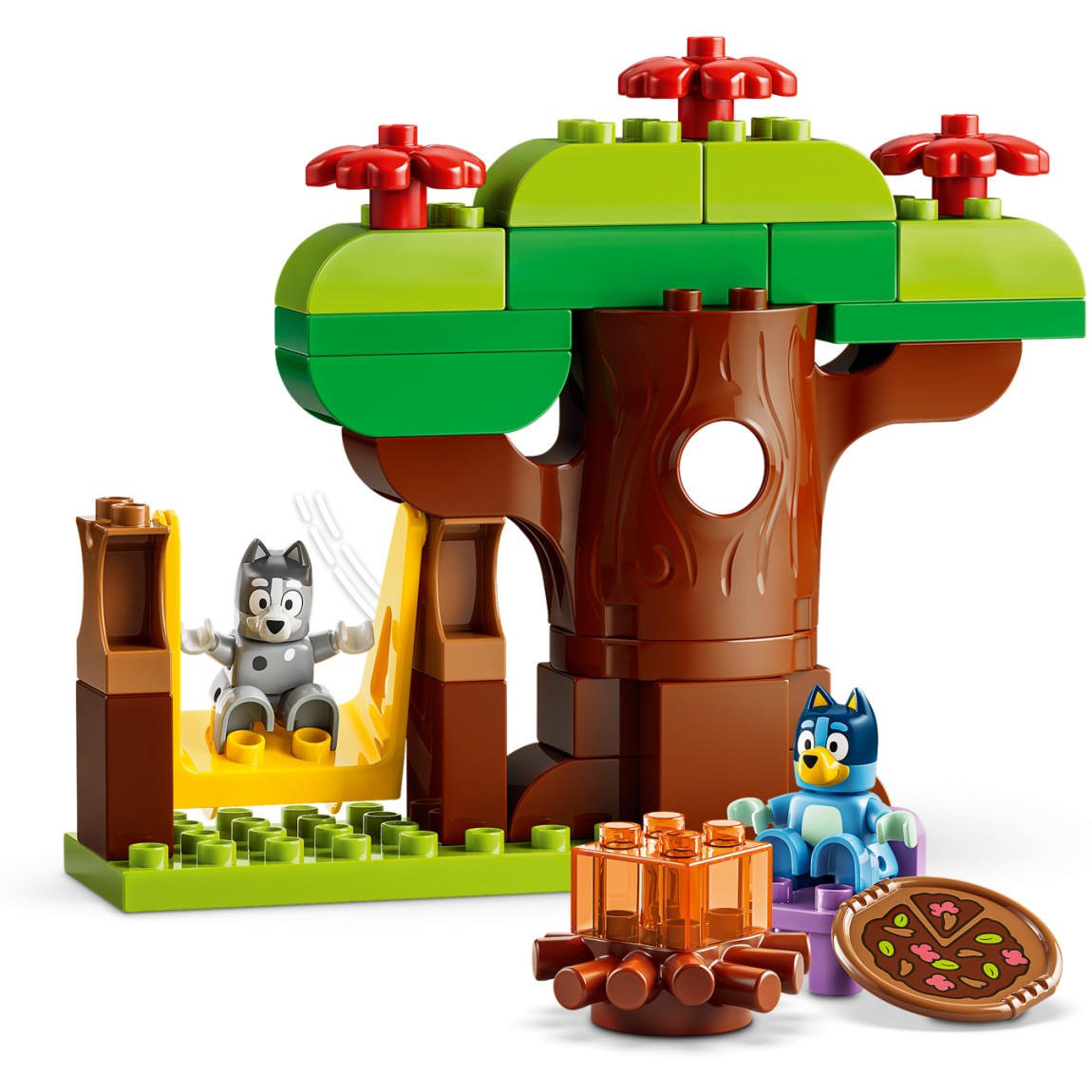 LEGO 10469 Pizza Girls with Muffin and Bluey - Duplo