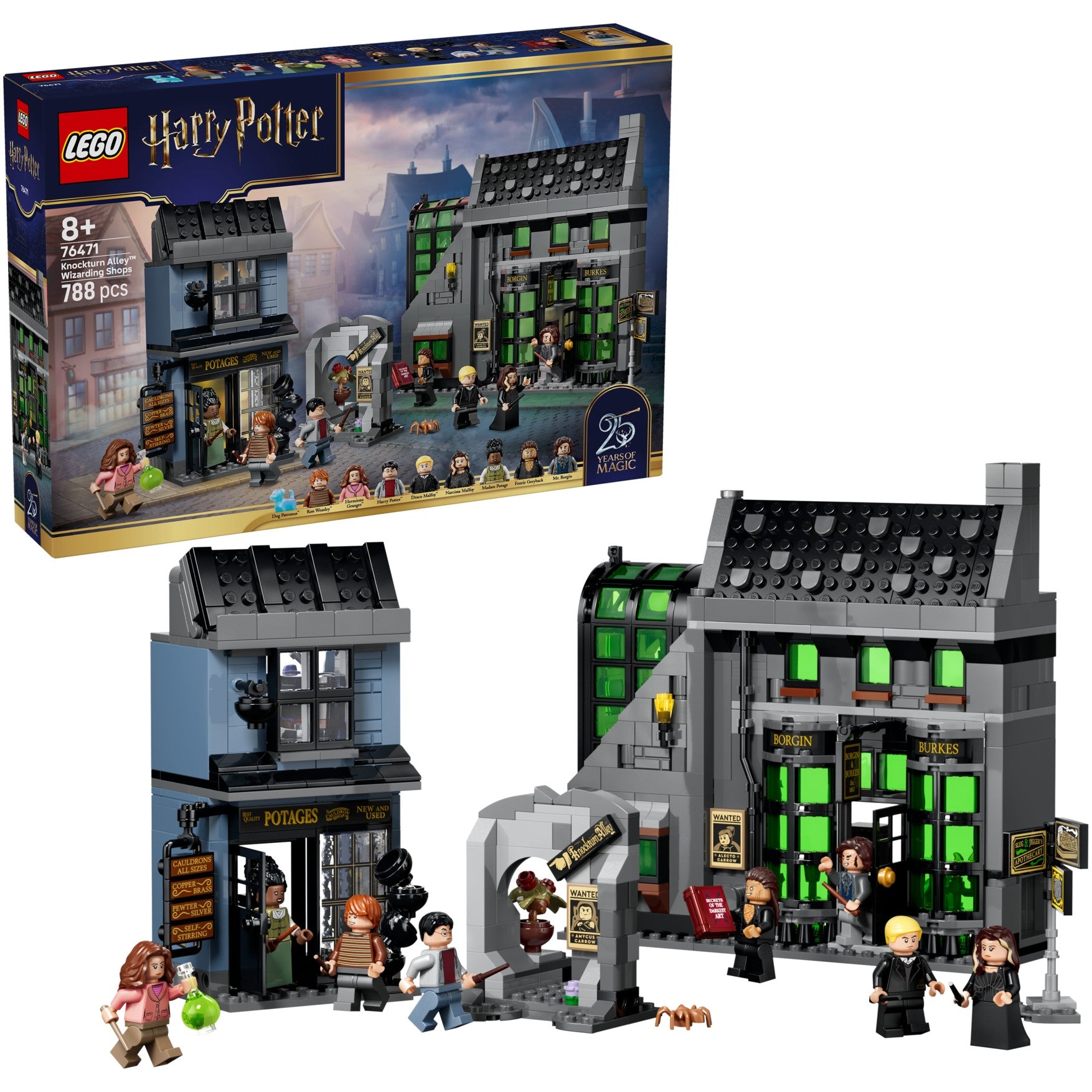 LEGO 76471 Knockturn Alley Wizarding Shops - Harry Potter