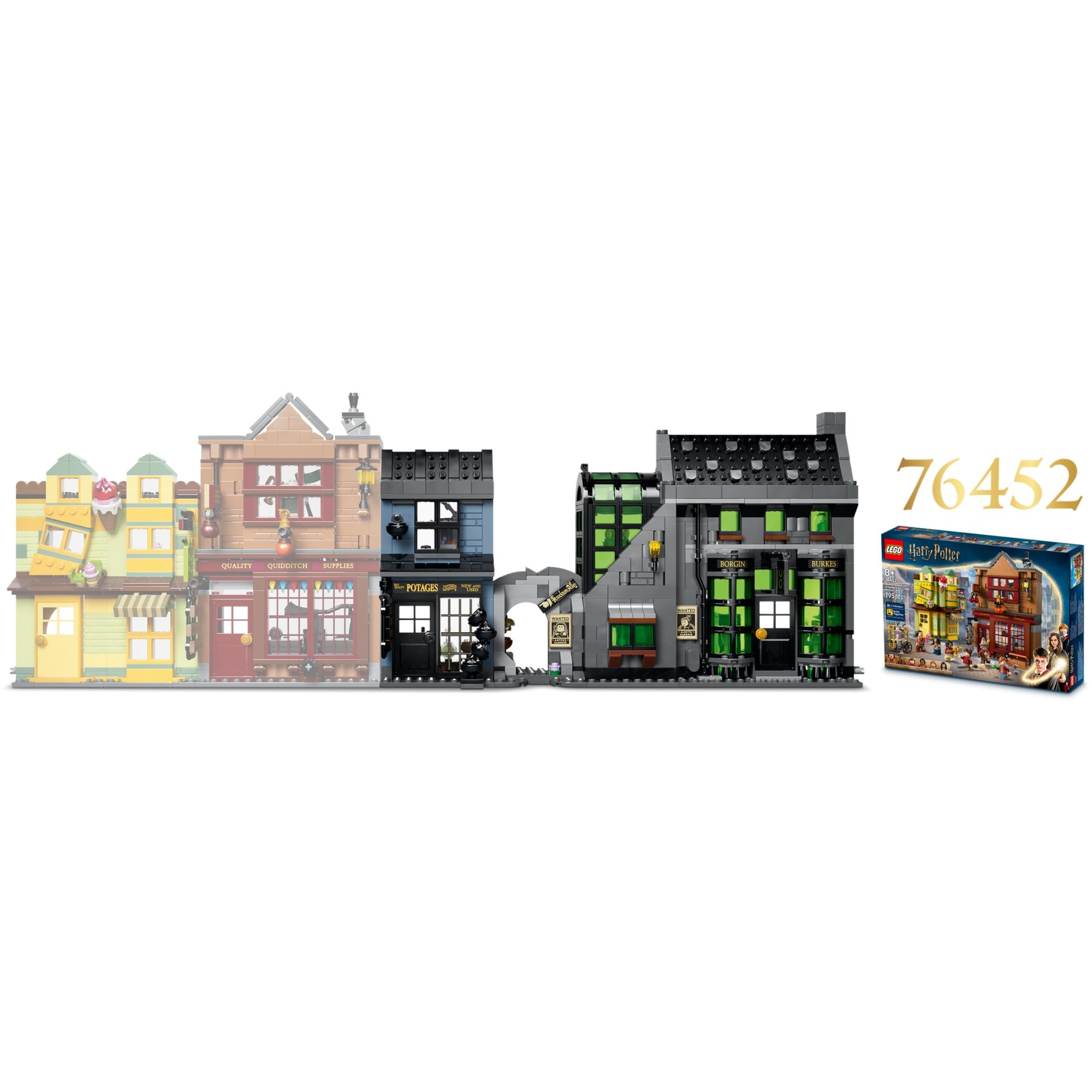 LEGO 76471 Knockturn Alley Wizarding Shops - Harry Potter