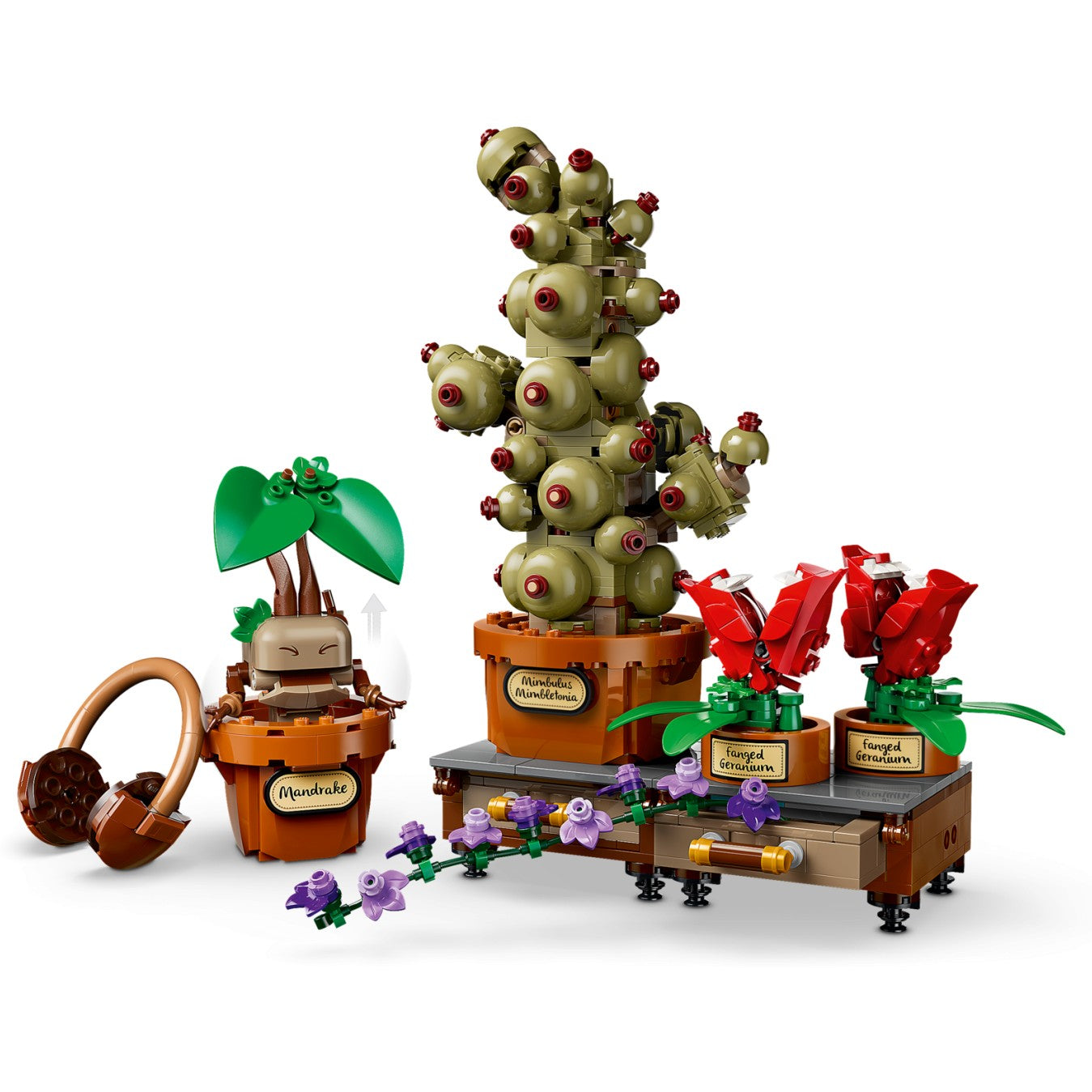 LEGO 76474 Hogwarts Herbology Plants - Harry Potter