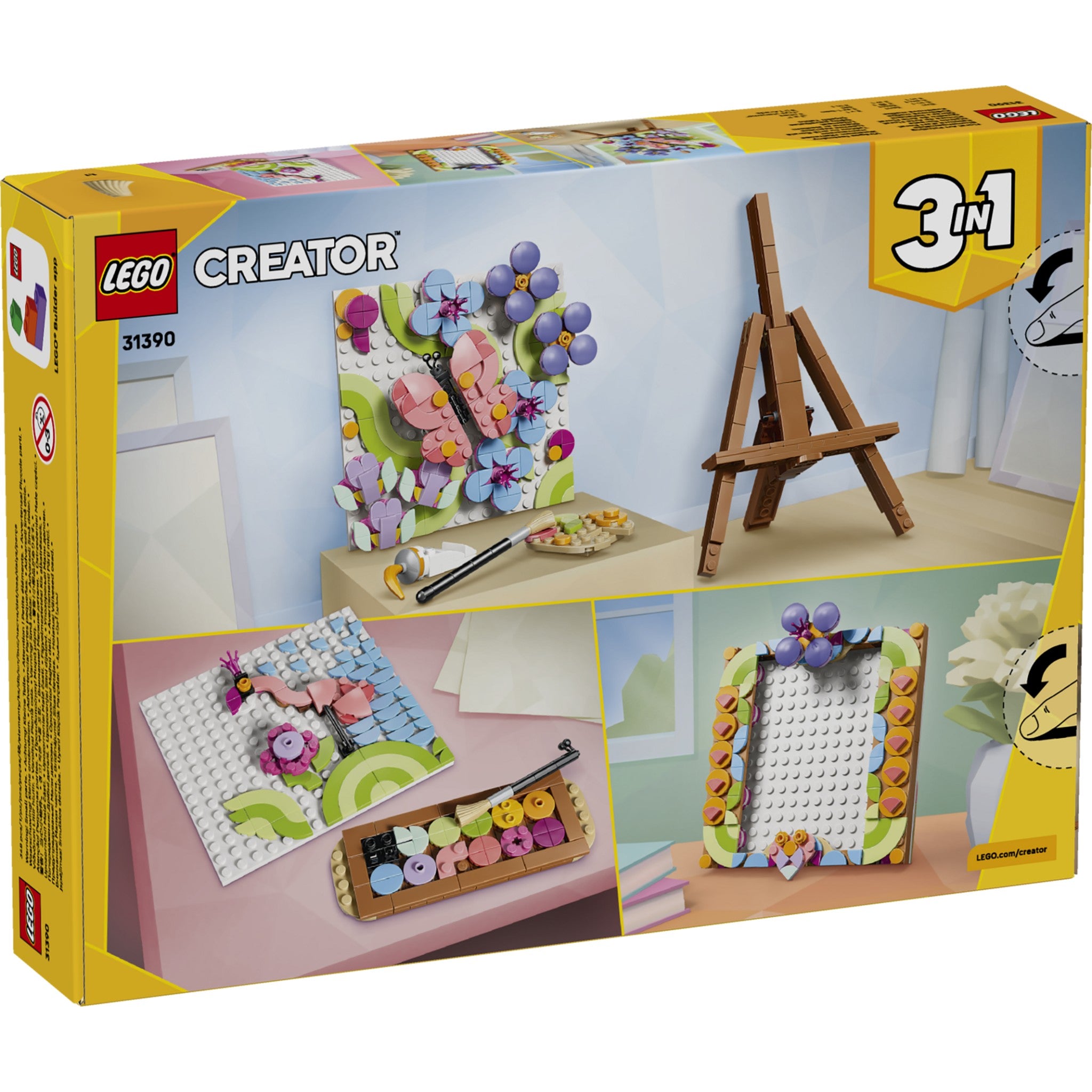 LEGO 31390 Floral Art Decor Painting - Creator 3-in-1