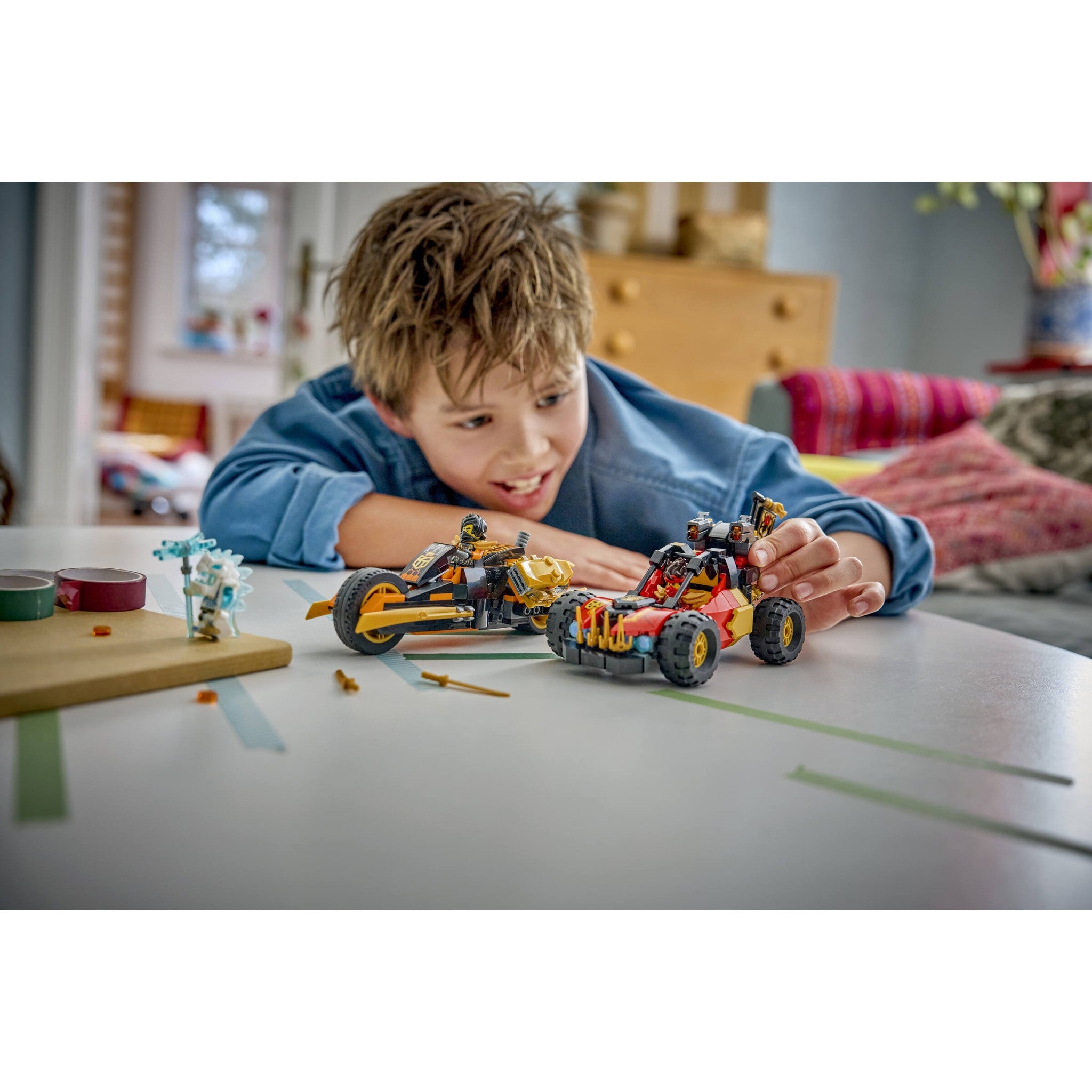 LEGO 71864 Kai and Cole's Combiner Vehicles - Ninjago