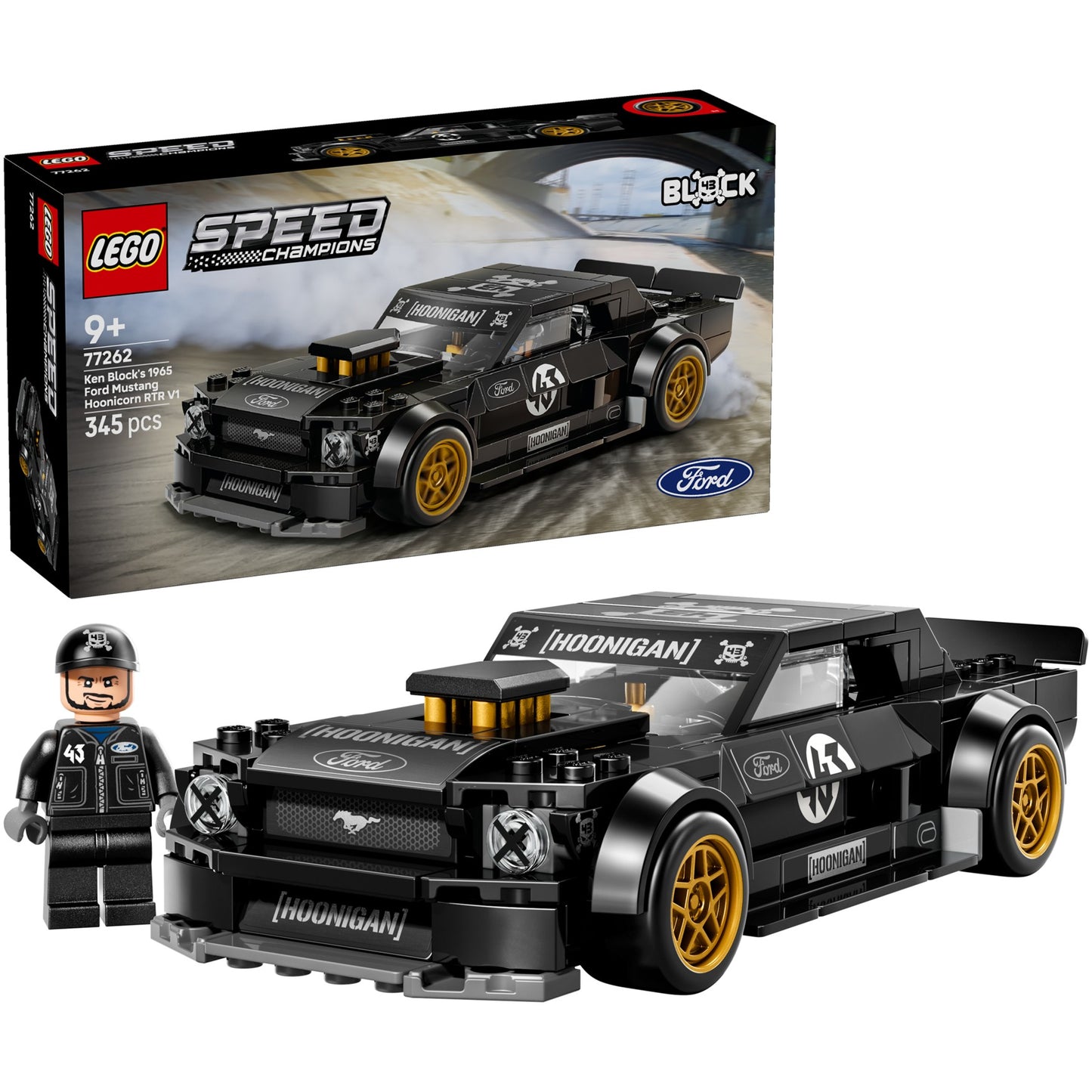 LEGO 77262 Ken Block's 65 Ford Mustang Hoonicorn V1 - Speed Champions