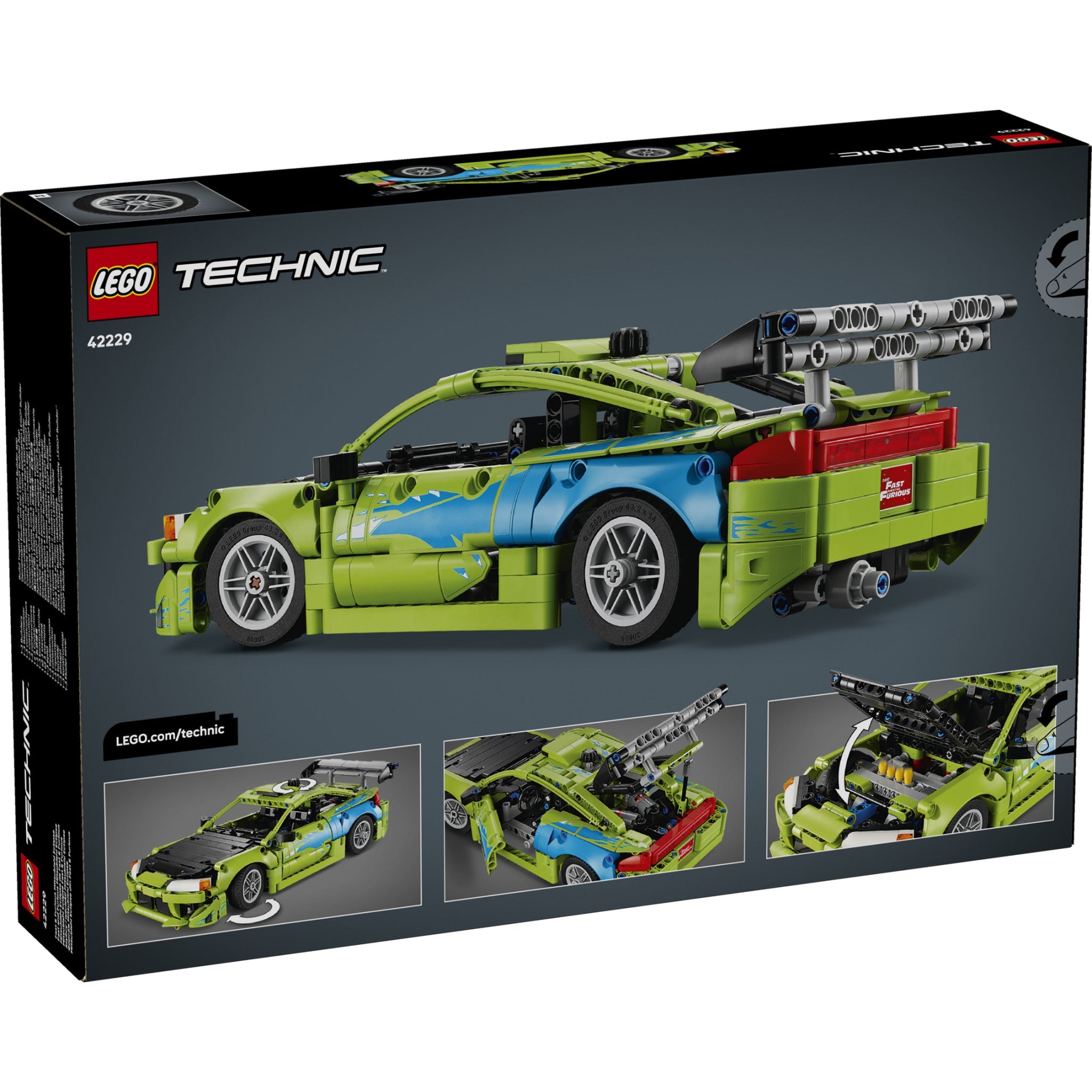 LEGO 42229 Fast and Furious Mitsubishi Eclipse Car - Technic