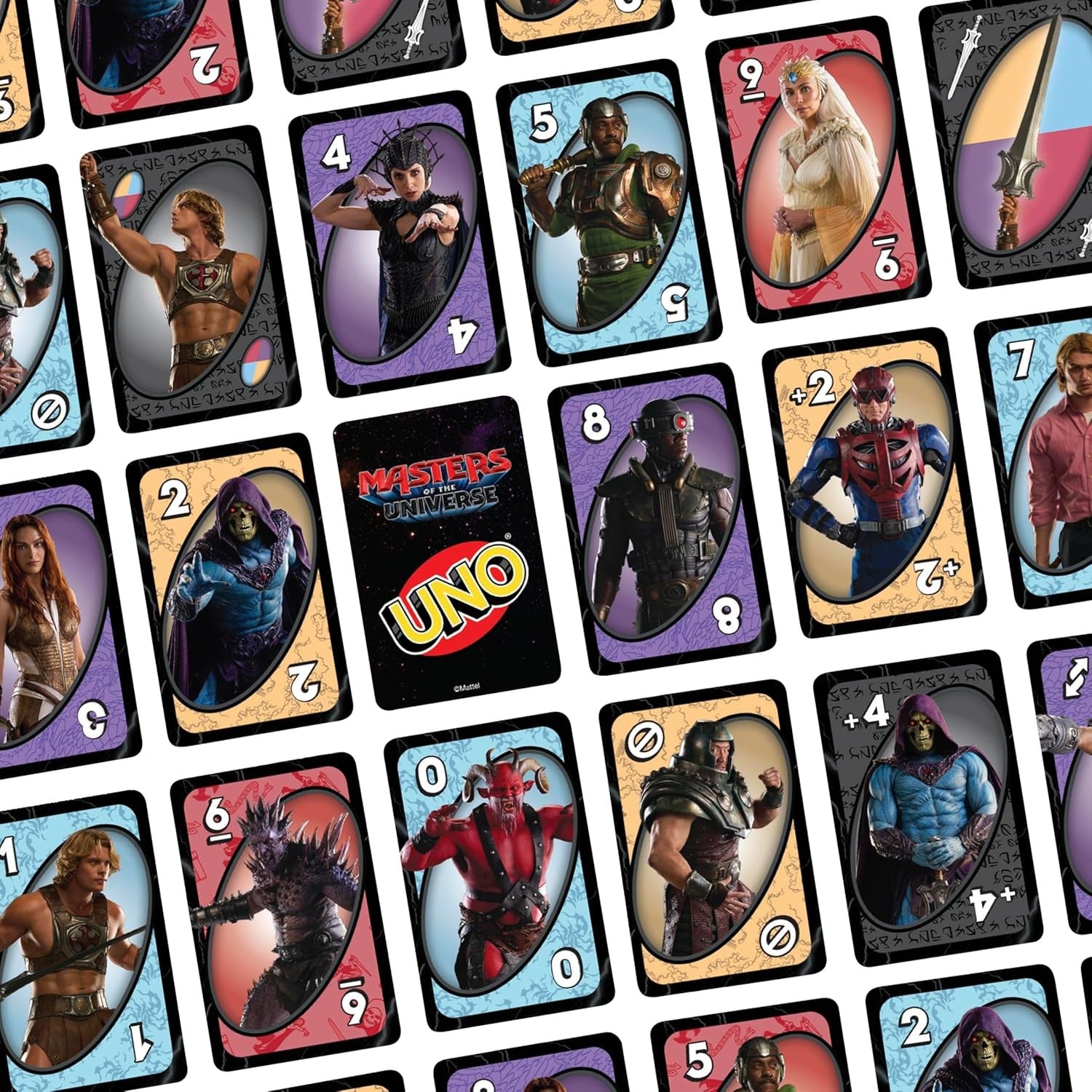 UNO - Masters of the Universe Movie Card Game - Mattel