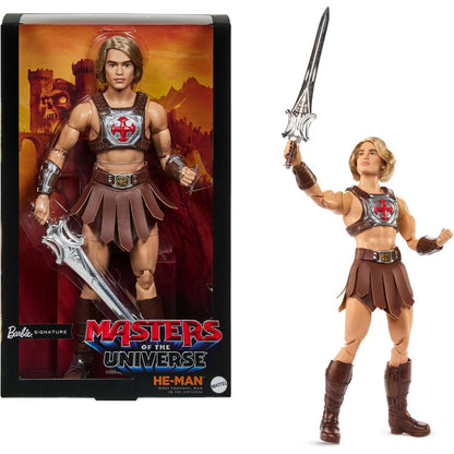 Barbie - Signature Ken He-Man Collectible Doll in MOTU Movie Fashions - Mattel