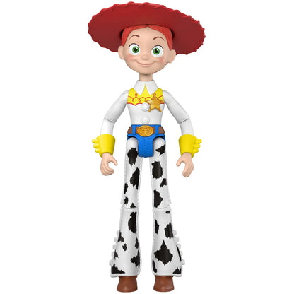 Disney -  and Pixar - Toy Story 5 Jessie Action Figure 8.8-inch Tall Cowgirl 12 Posable Joints - Mattel