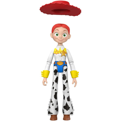 Disney -  and Pixar - Toy Story 5 Jessie Action Figure 8.8-inch Tall Cowgirl 12 Posable Joints - Mattel