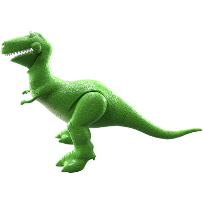 Disney -  and Pixar - Toy Story 5 Rex Action Figure 8-inch Tall Dinosaur 8 Posable Joints - Mattel