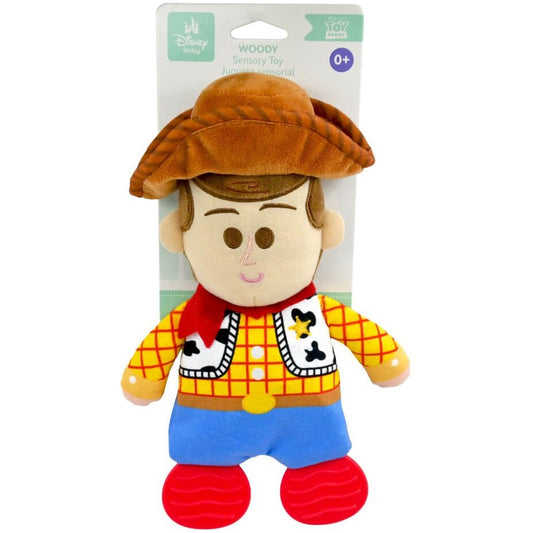Disney Baby - Toy Story Woody Sensory Toy with Teether Feet - Jasnor