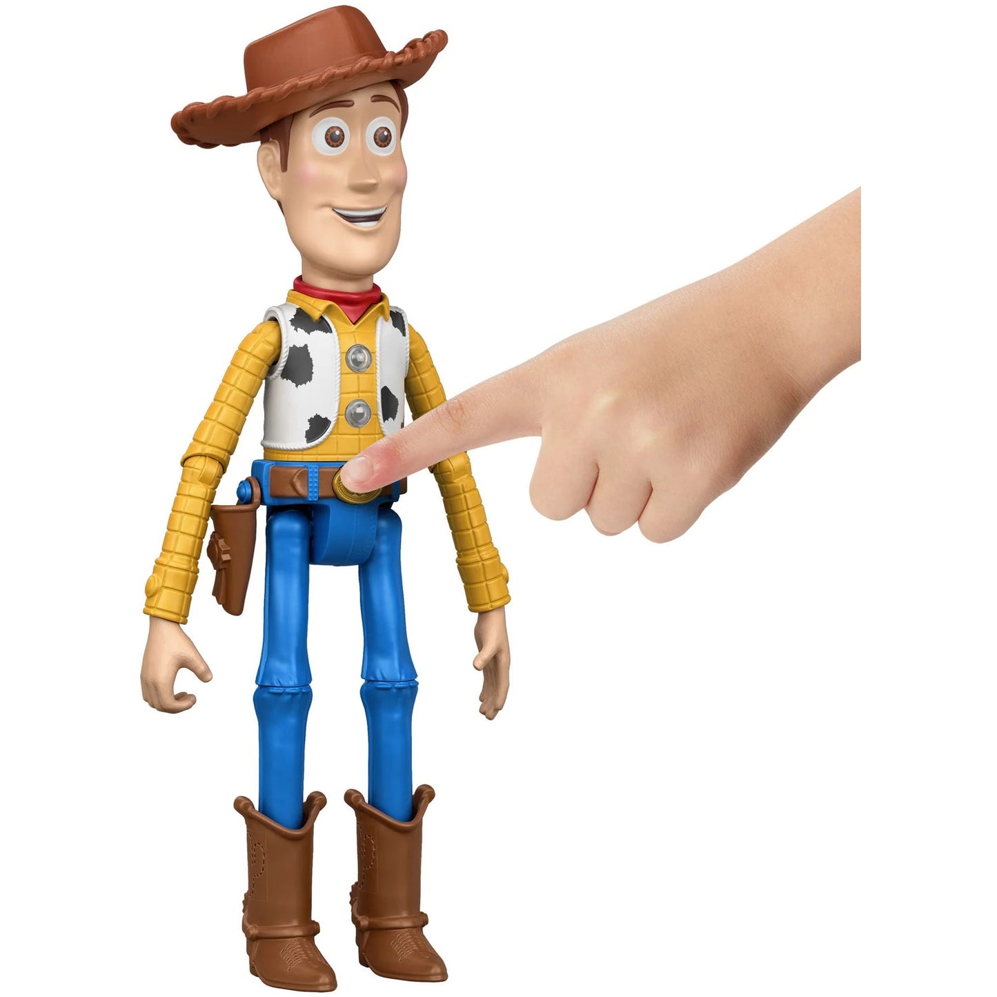 Disney -  Pixar - Toy Story 5 Interactables Woody 9-Inch Figure - Mattel