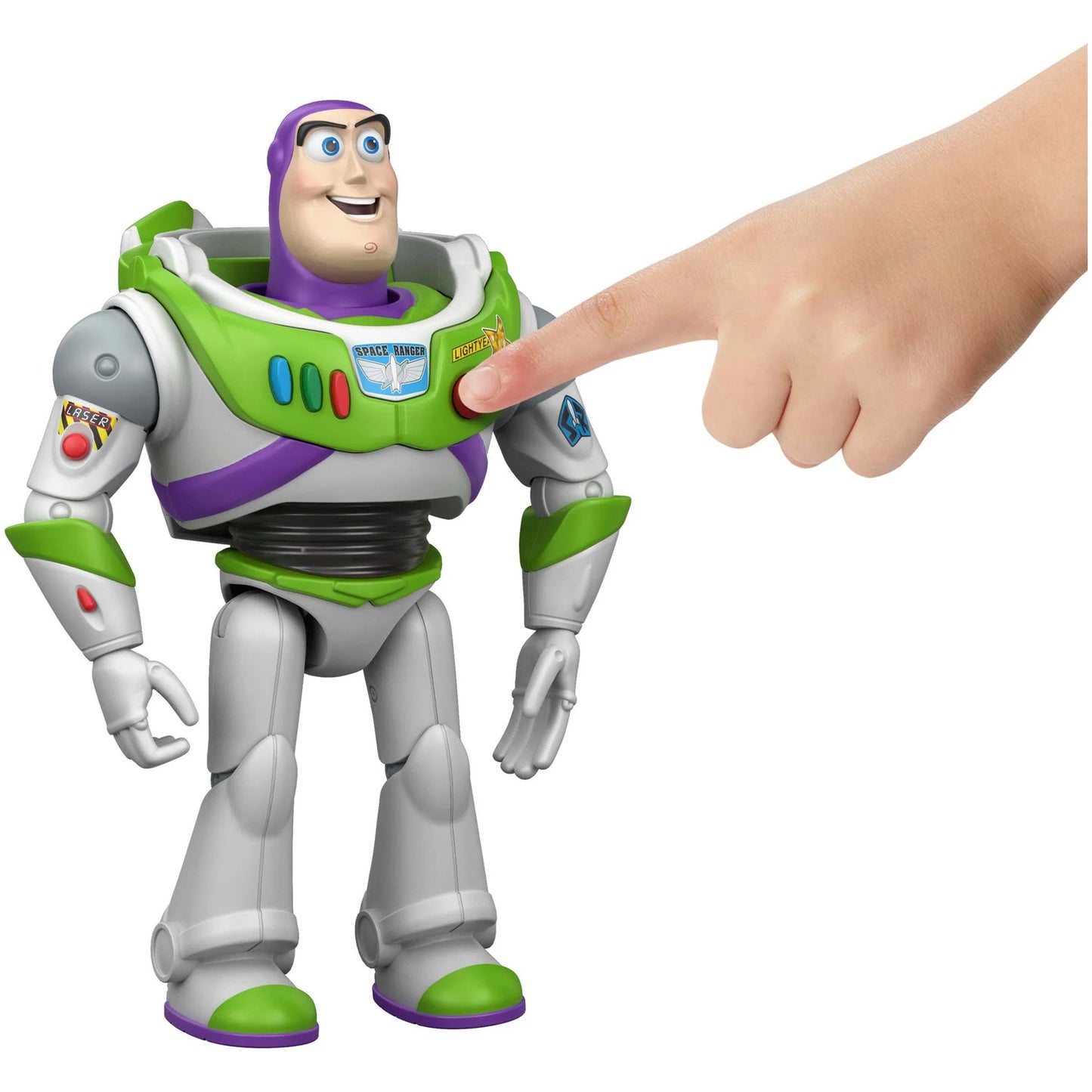 Disney -  Pixar - Toy Story 5 Interactables Buzz Lightyear 7-Inch Figure - Mattel