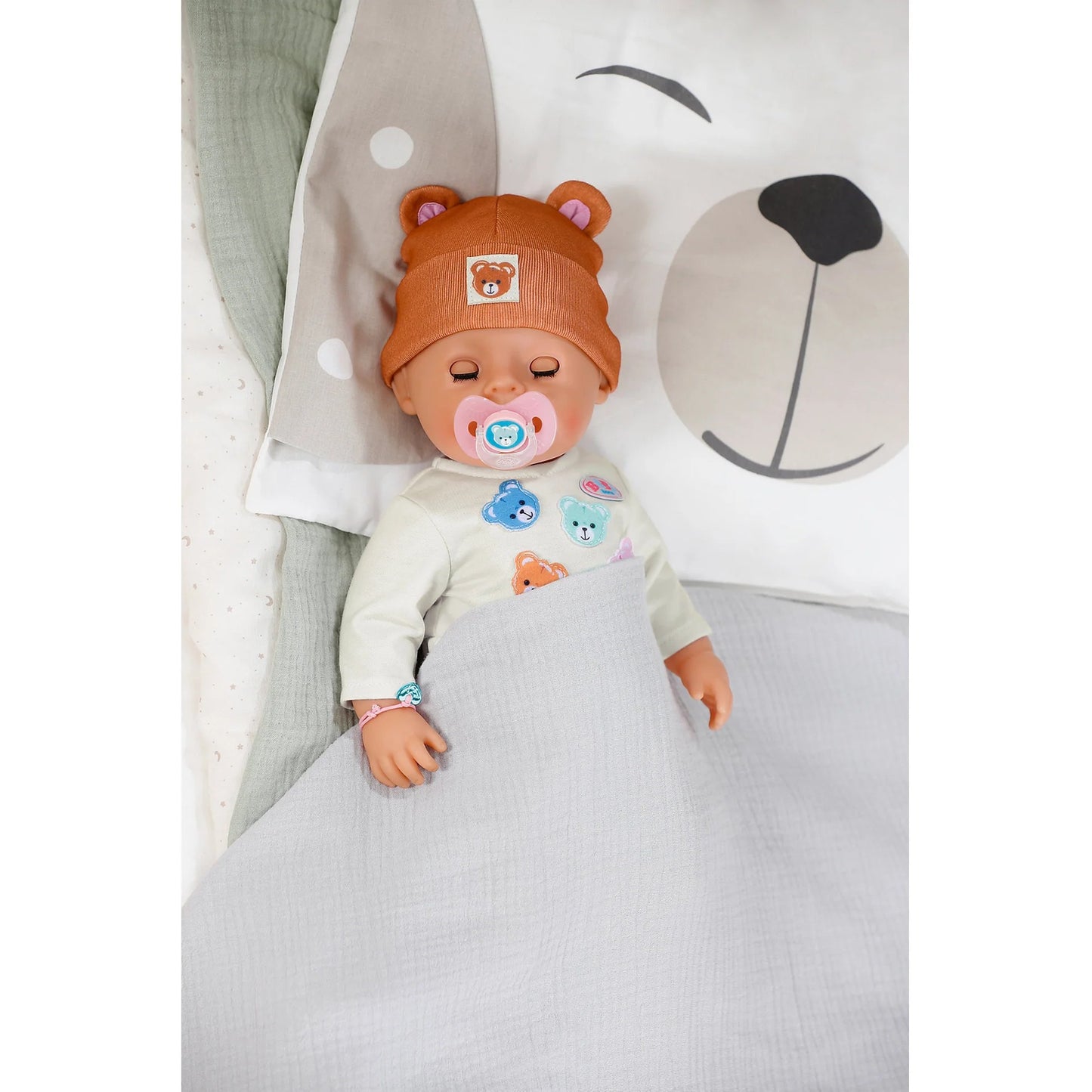 BABY born - Emma in Teddy Style 43cm Baby Doll & Accessories