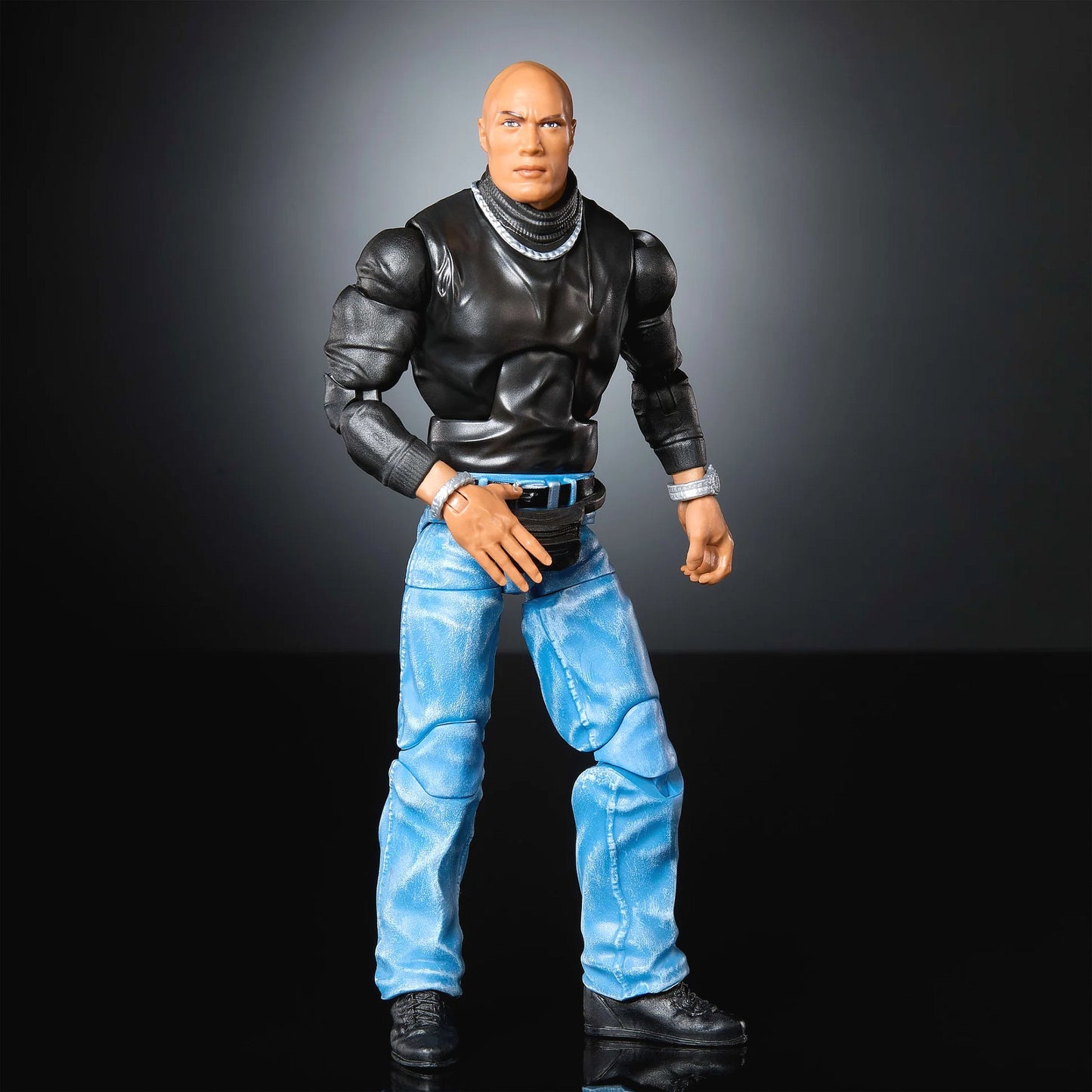 WWE - Elite Collection The Fanny Pack Rock Action Figure 6-Inch - Mattel